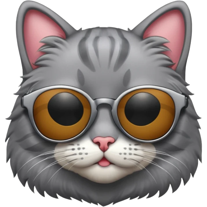 Cat wearing sunglasses emoji