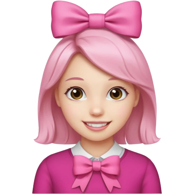 🥹with 🎀 emoji
