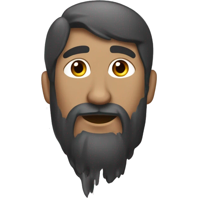 Девушка с каштановым цветом волос и очень красными глазами  emoji