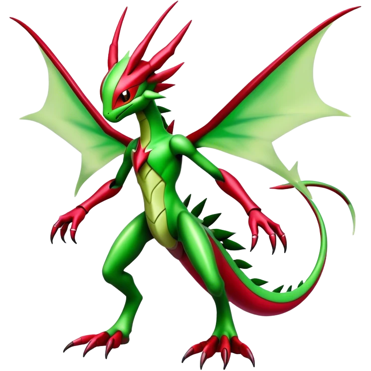  Cool Edgy Shiny Futuristic Ethereal Legendary Scizor-Digimon-Schyther-Flygon-hybrid full body emoji