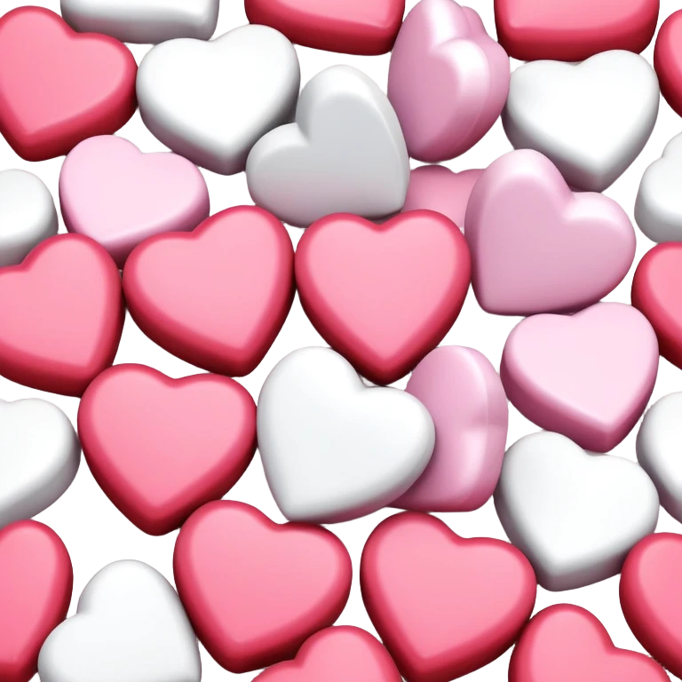 Candy hearts (with messages) emoji
