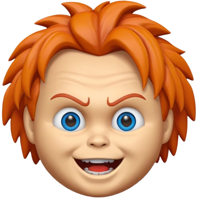 Un emojin de chuky emoji