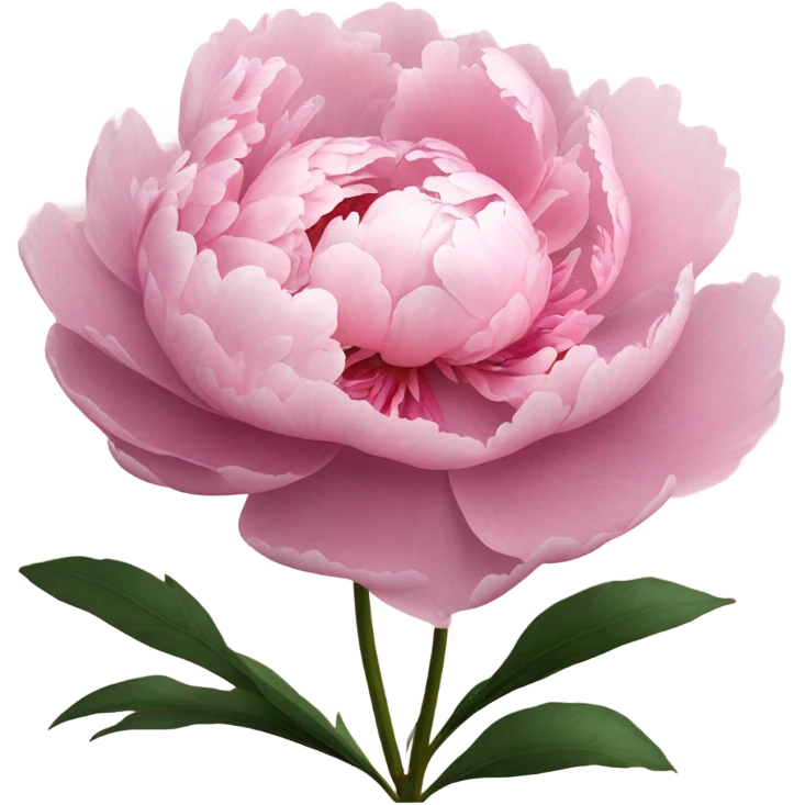 Peony emoji