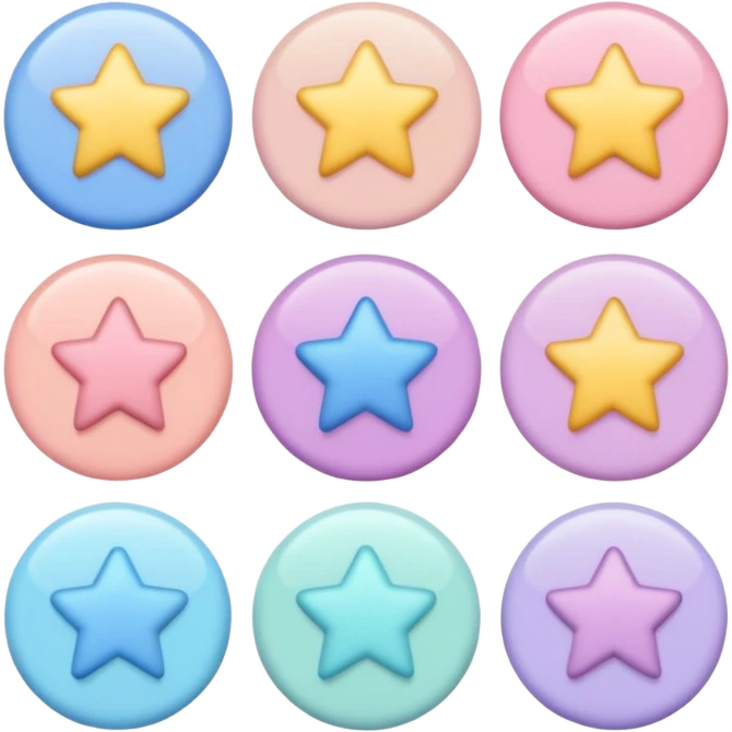 🩷❤️🧡💛💜💙🩵💚🖤🩶🤍🤎 이모티콘에 흰색을 섞어서 파스텔톤으로 바꿈 emoji