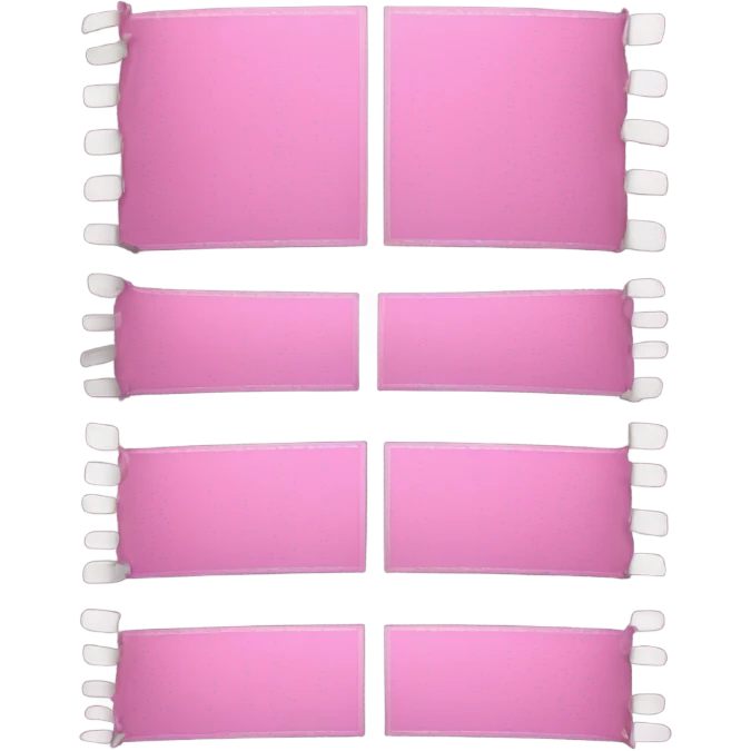 Pink film strip emoji