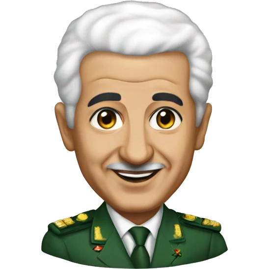 President of Algeria Abdelmadjid Tebboune  emoji