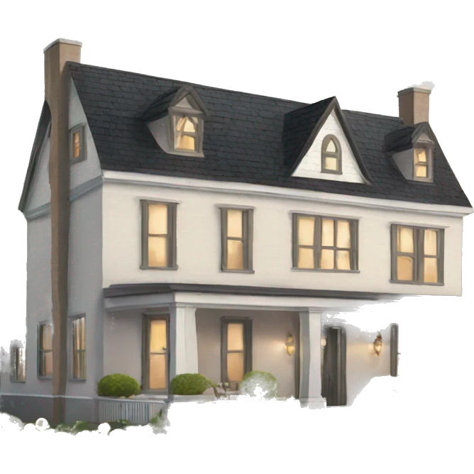 Modern farmhouse mansion  emoji