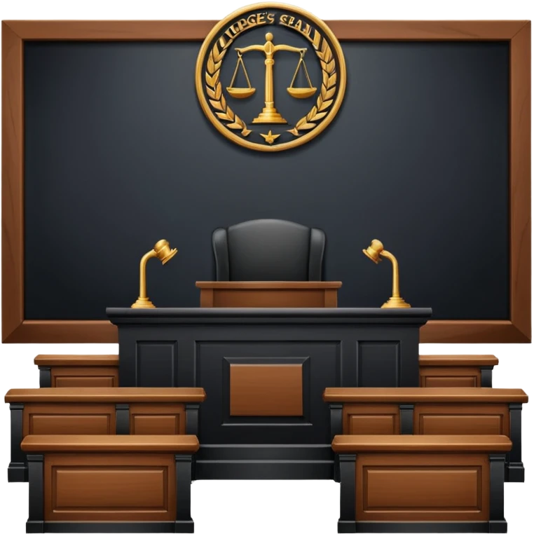  courtroom emoji