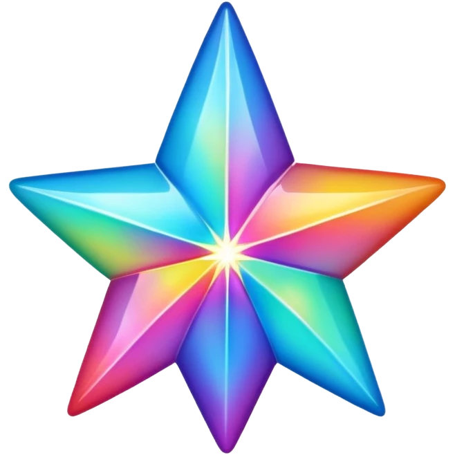 Rainbow Star emoji