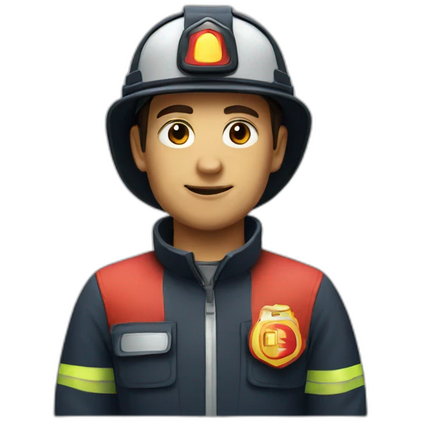 Pompier emoji