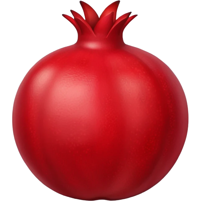 realistic pomegranate emoji