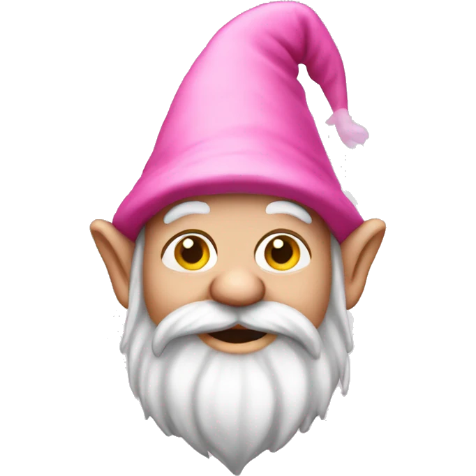 pink gnome emoji