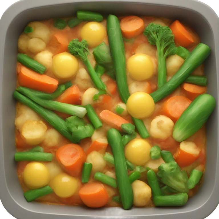 vegetable casserole emoji