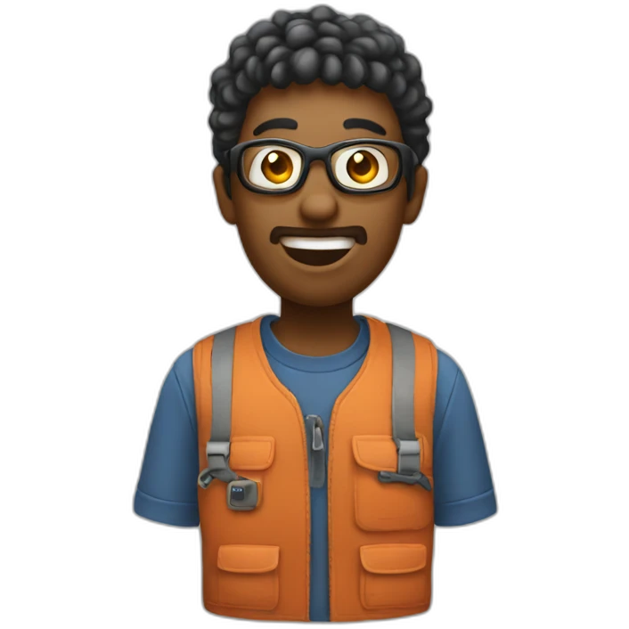 Freak software developer bold emoji