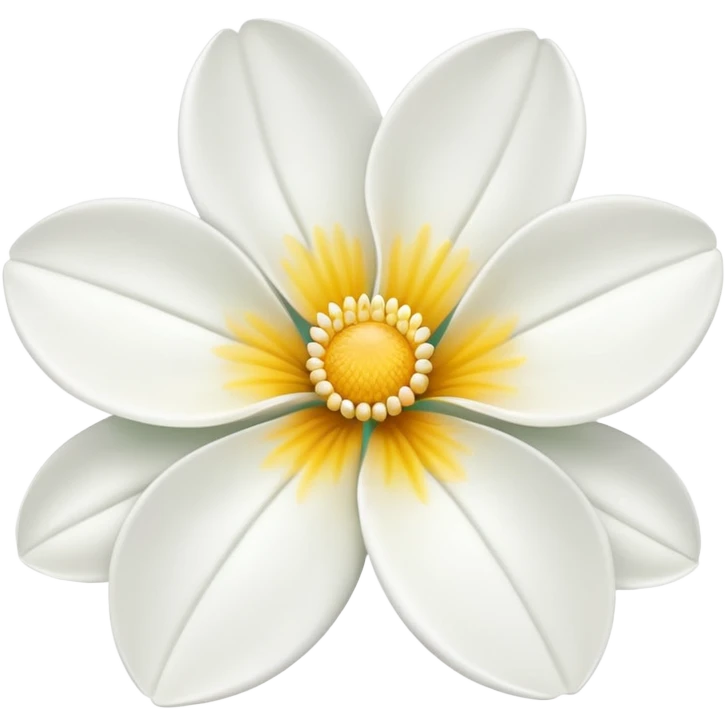 Fleur blanche emoji