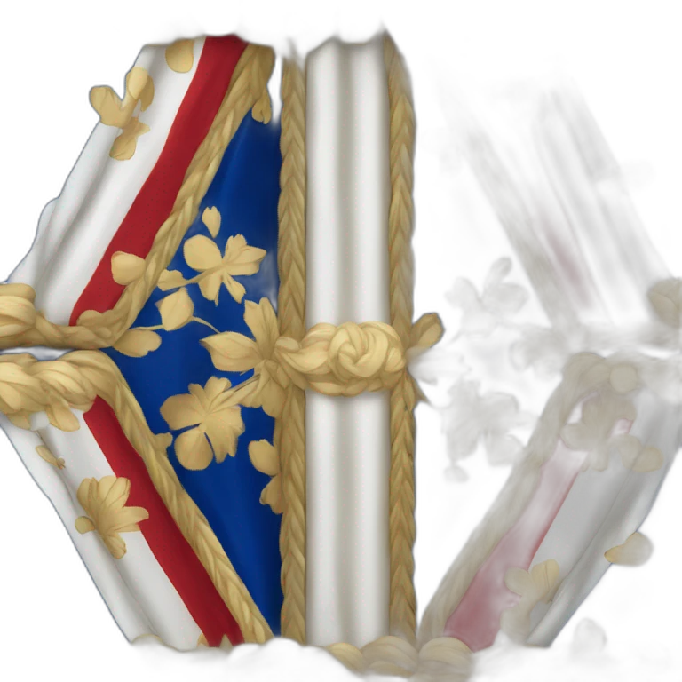 Drapeau du royaume de France emoji