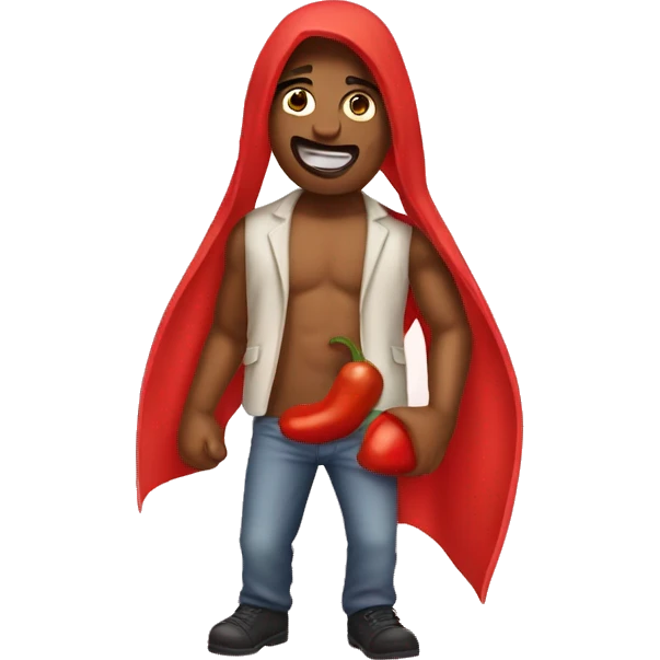 red hot peper emoji