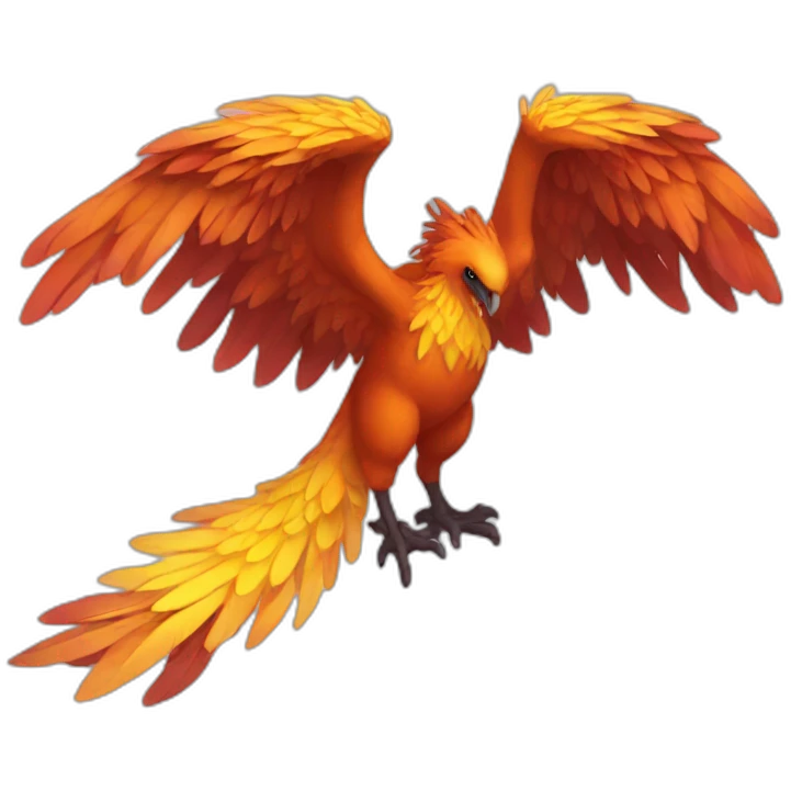 phoenix fullbody emoji