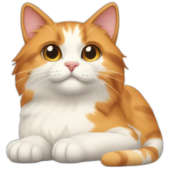 calico cat and cream cat emoji