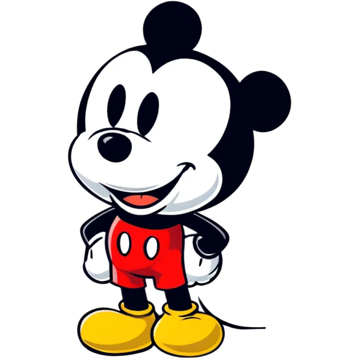 Mickey Mouse emoji