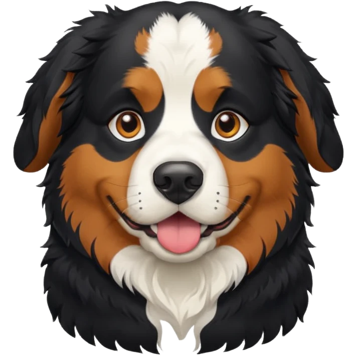 Bernese mountain dog emoji