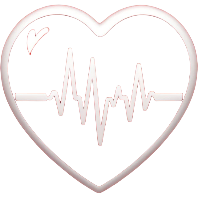 heart with heartbeat emoji