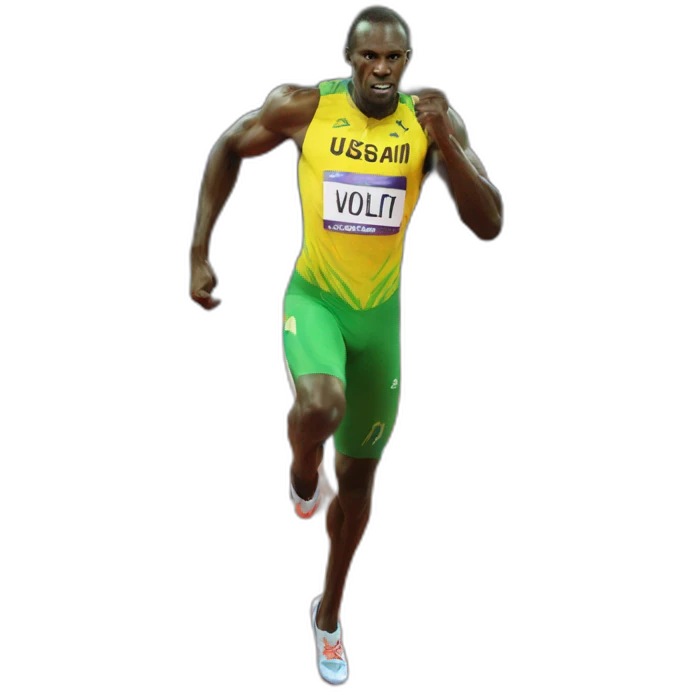 Usain volt emoji