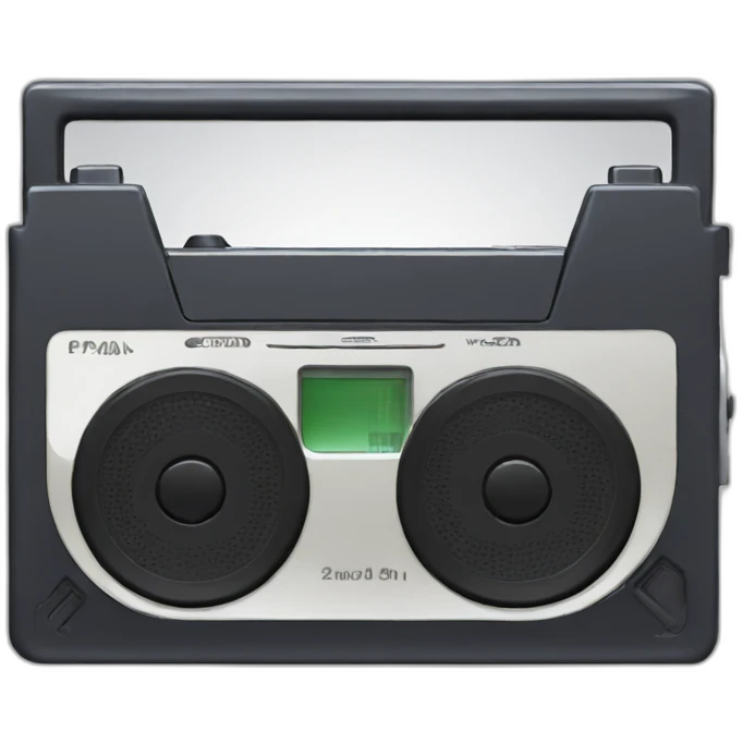 Minidisc Walkman emoji