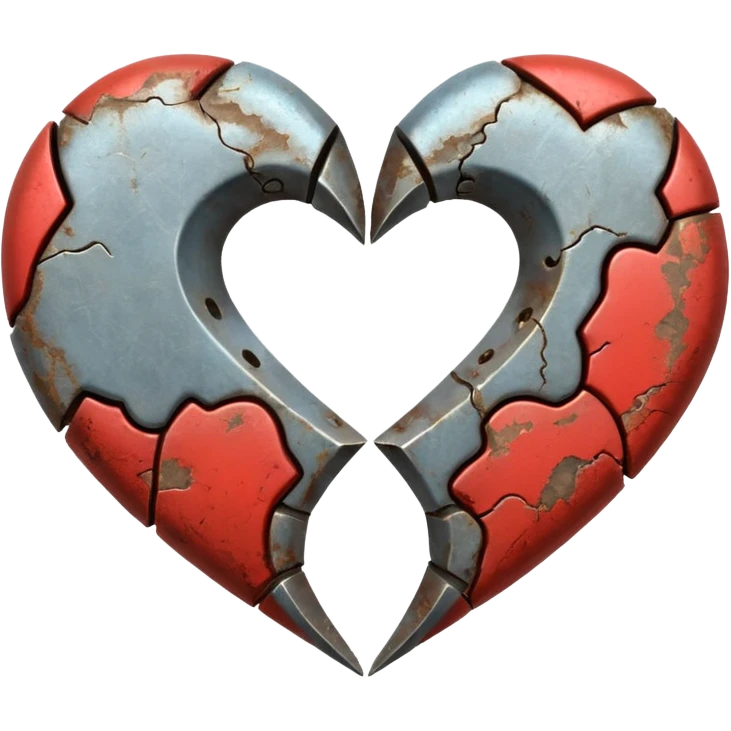 Two hearts going hers worn way emoji