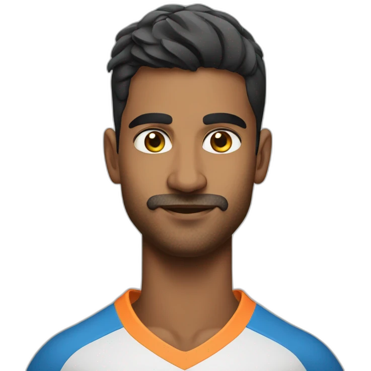 indian football player emoji