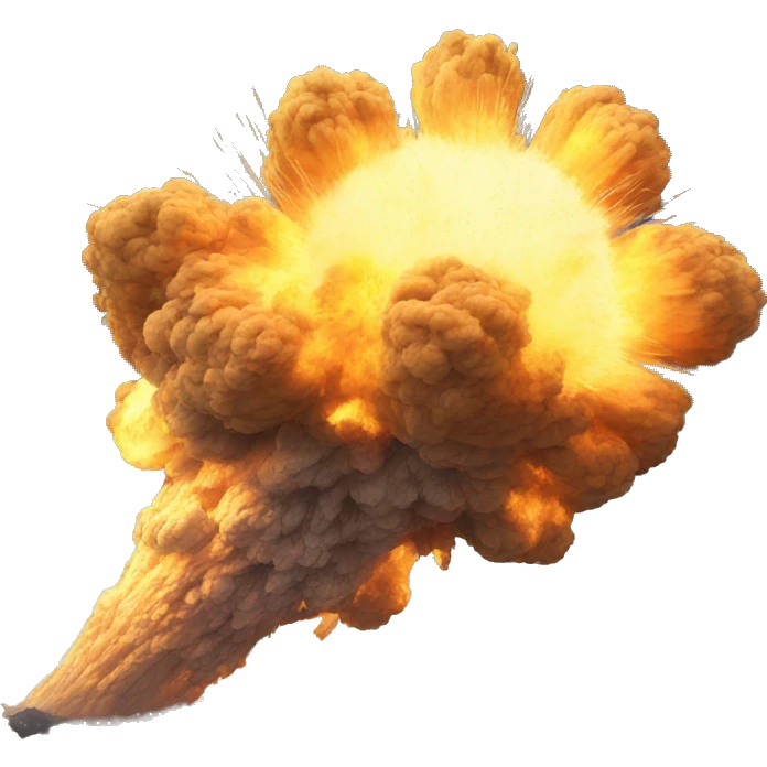 explosion emoji