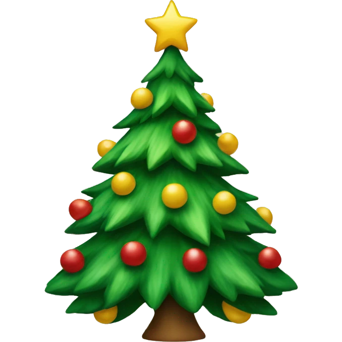 Christmas tree emoji