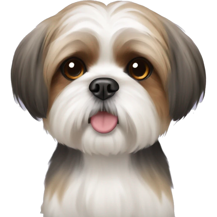 Shih Tzu short hair emoji