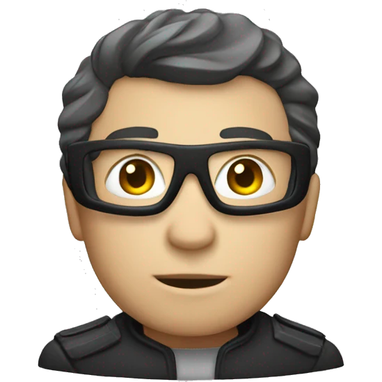 PC with persona emoji