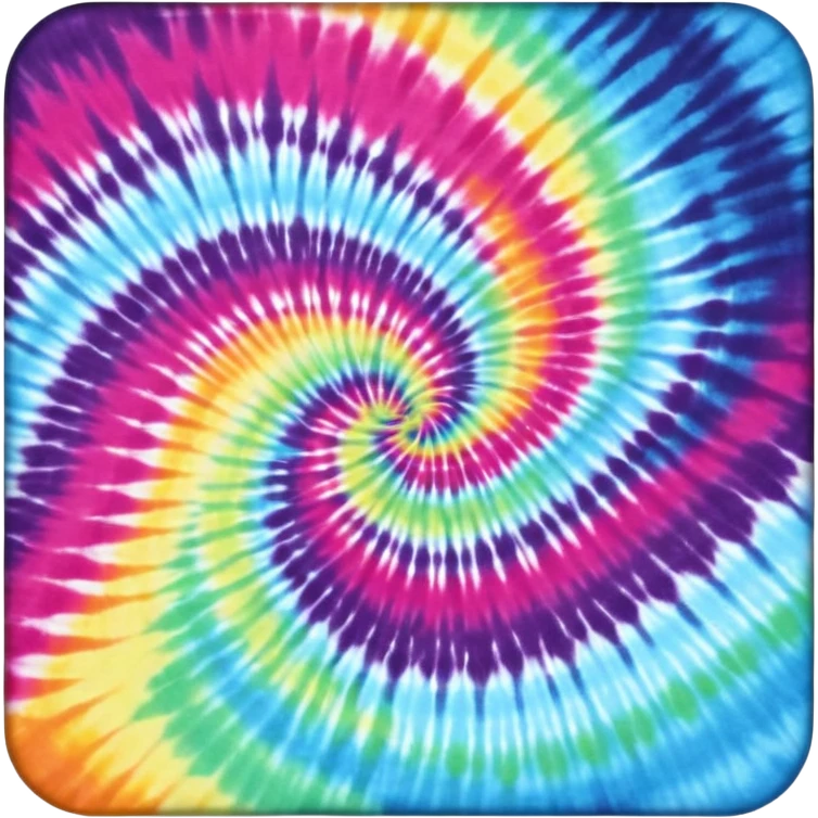 Tie dye  emoji