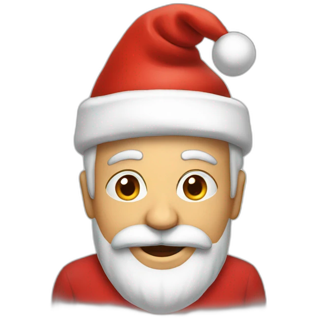 Père noël emoji