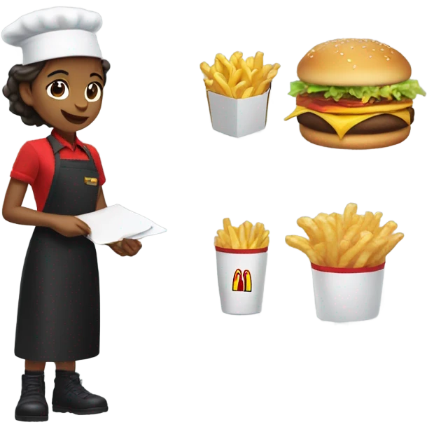 A McDonald apprenticeship  emoji