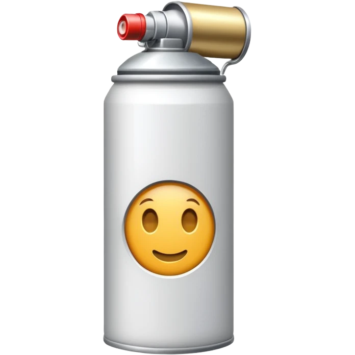 white Spray Paint Can emoji
