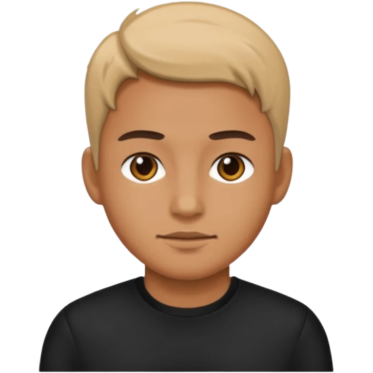 time traveler in black clothes emoji