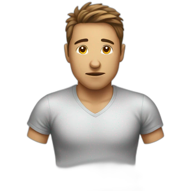 person sweats a lot emoji