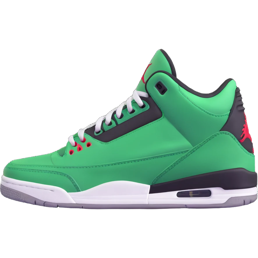 Air Jordan 3 Pine Green sneaker emoji