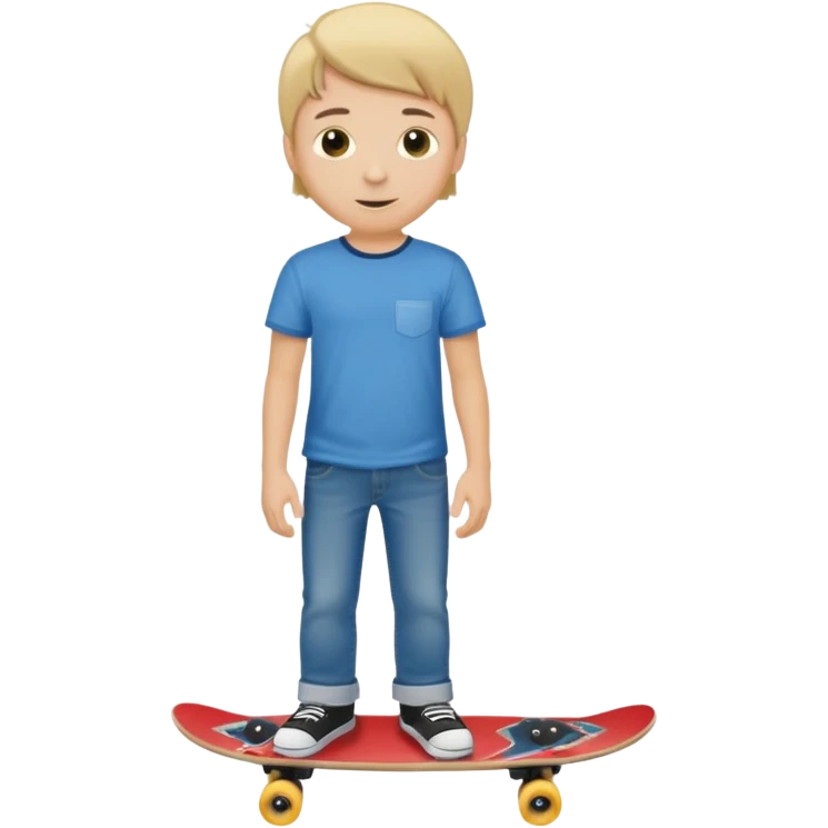 boy with skateboard emoji