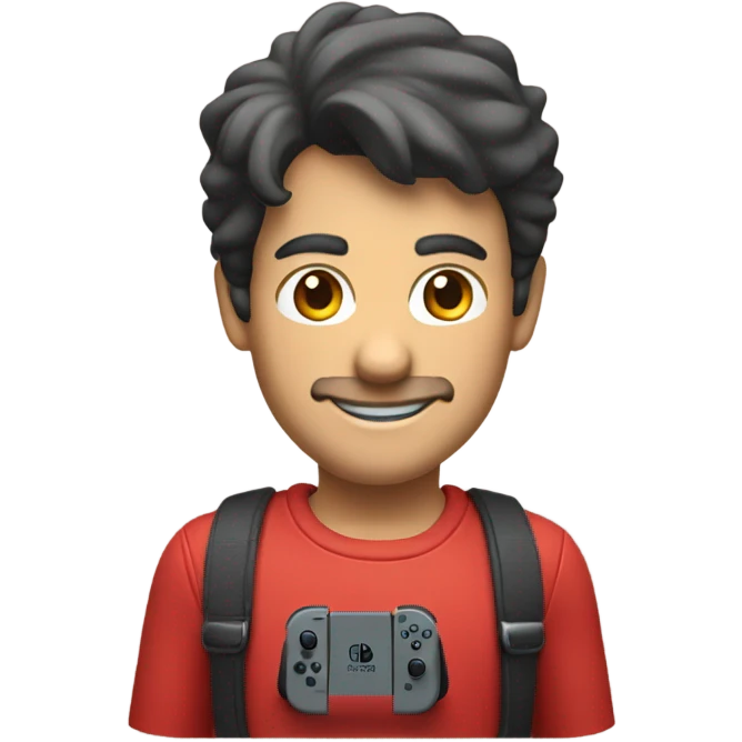 Nintendo switch red emoji