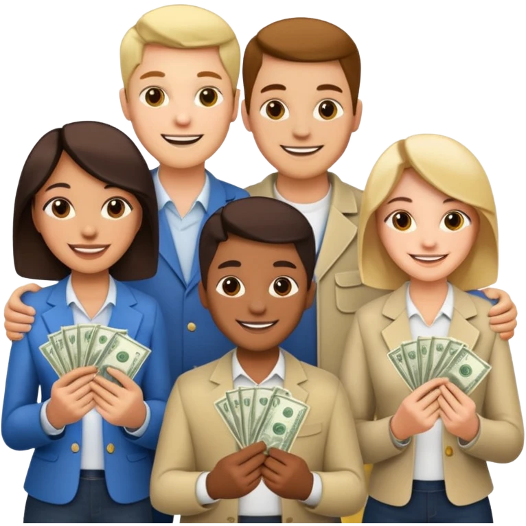 group making money emoji