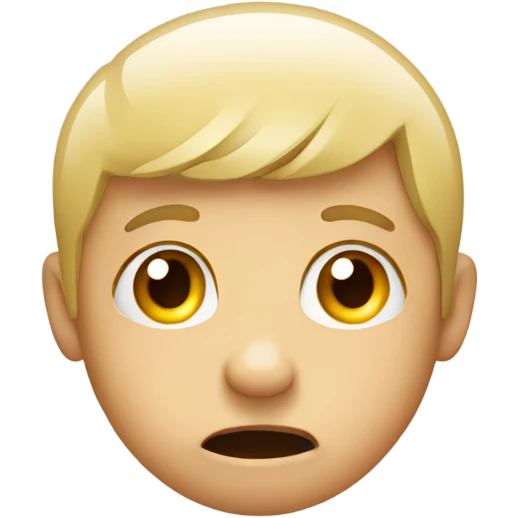 confused face with loading circle emoji