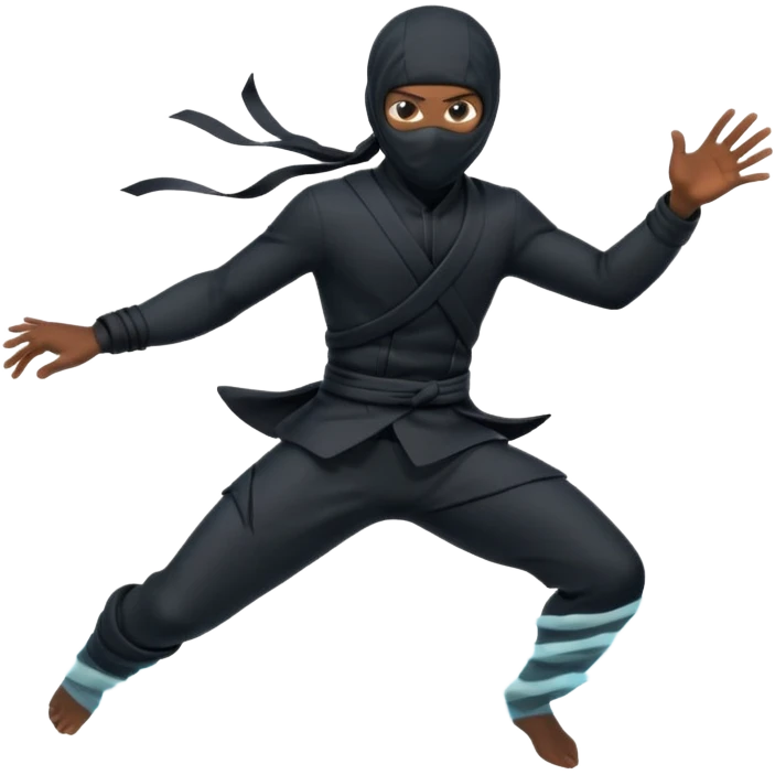 su altı ninjası emoji
