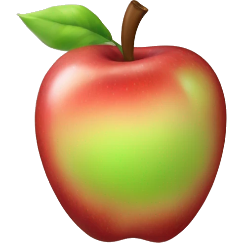 A pair of aesthetic apple maxes emoji