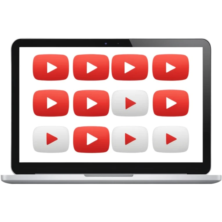 youtube interface in browser emoji