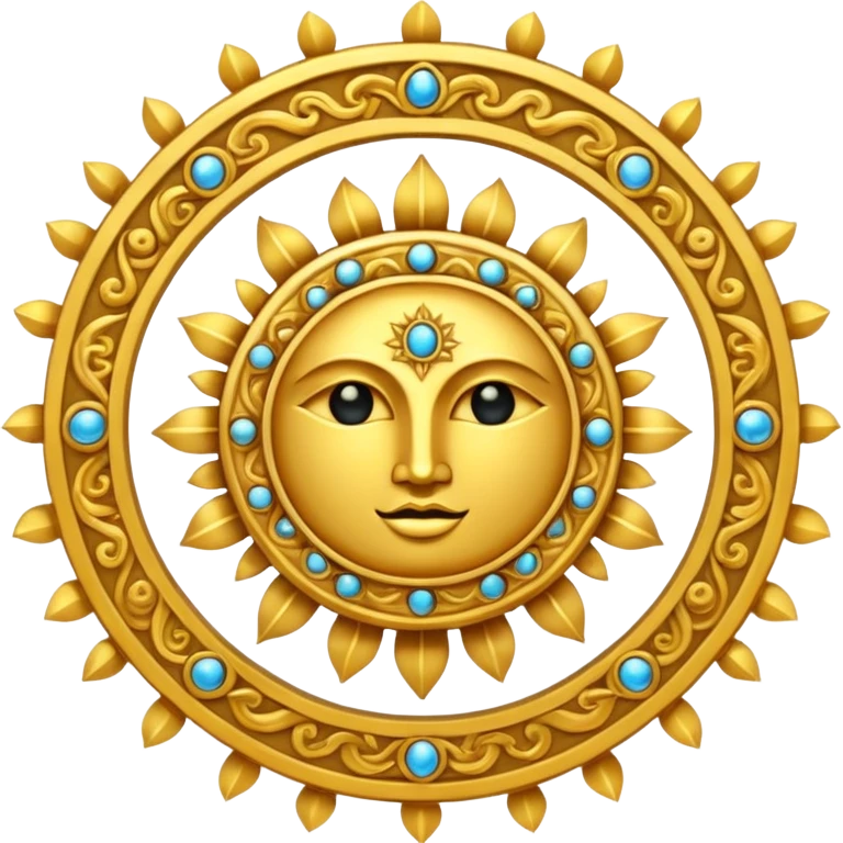 Buddhist dharmachakra emoji