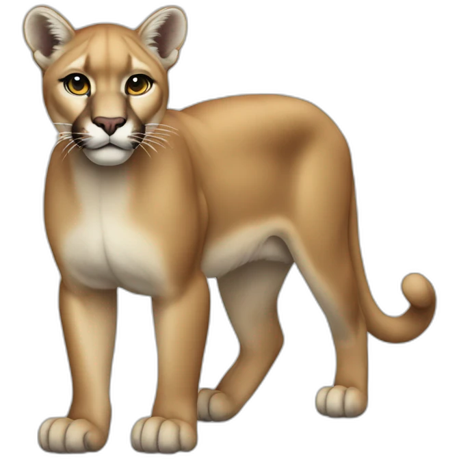 Puma Full Body emoji